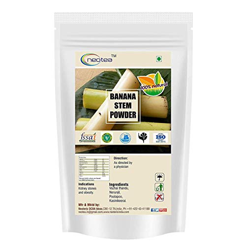 Premium Organic Banana Stem Powder (Musa Acuminata) - 1kg Bulk | Natural Digestive Support & Detox Supplement | Perfect for Smoothies, Baking & Herbal Tea Blends