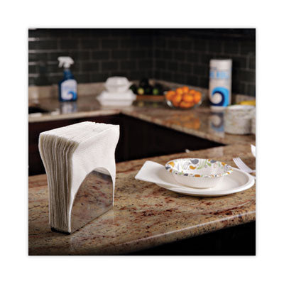 Premium 1-Ply White Office Napkins 12x12 Inches - Bulk Pack of 2400 - Ideal for Restaurants, Offices & Catering Events