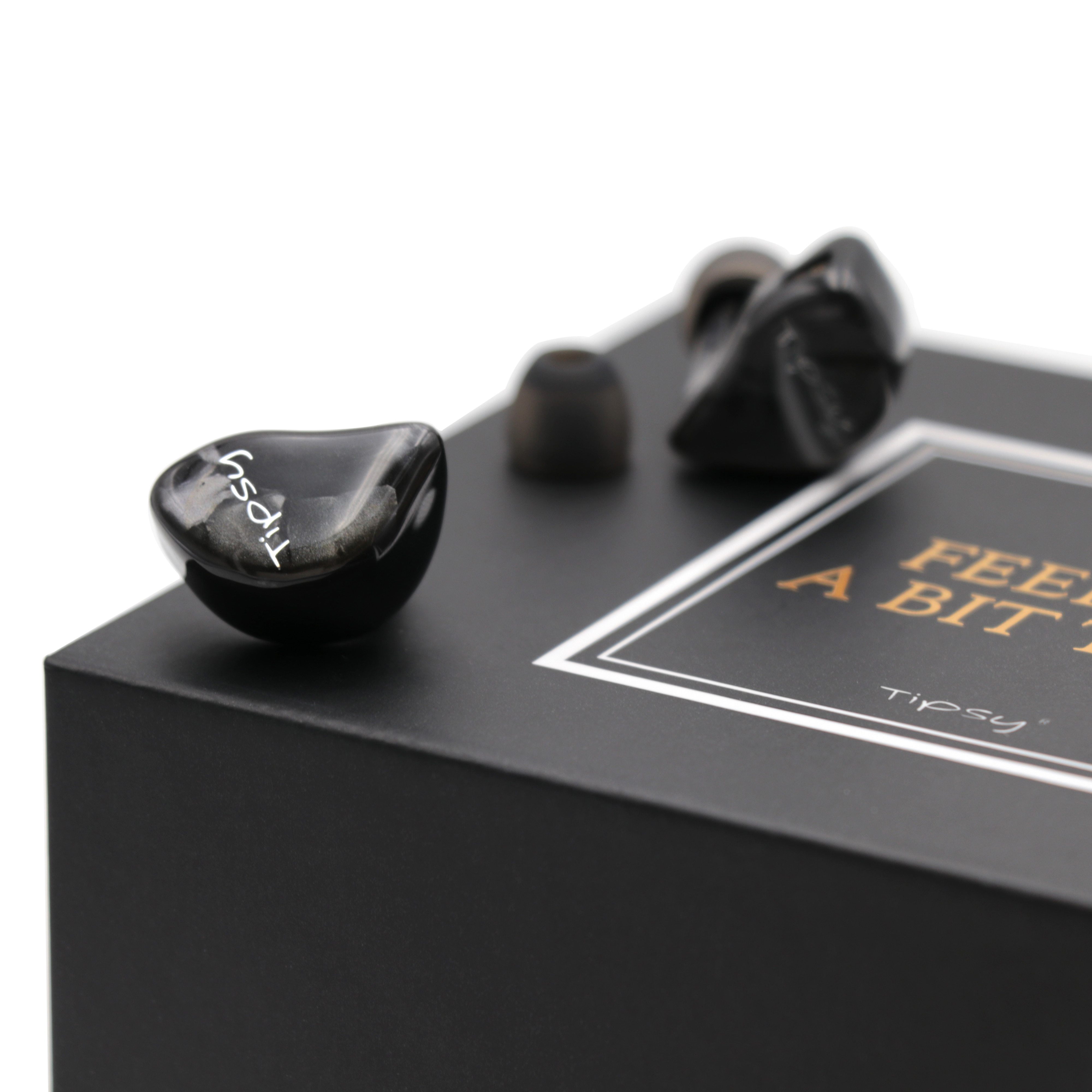 TIPSY Dunmer 9.2mm Dynamic Driver In-Ear Earphones with 0.78mm 2Pin Connector - High Fidelity Sound for Audiophiles, Gaming, and Music Lovers