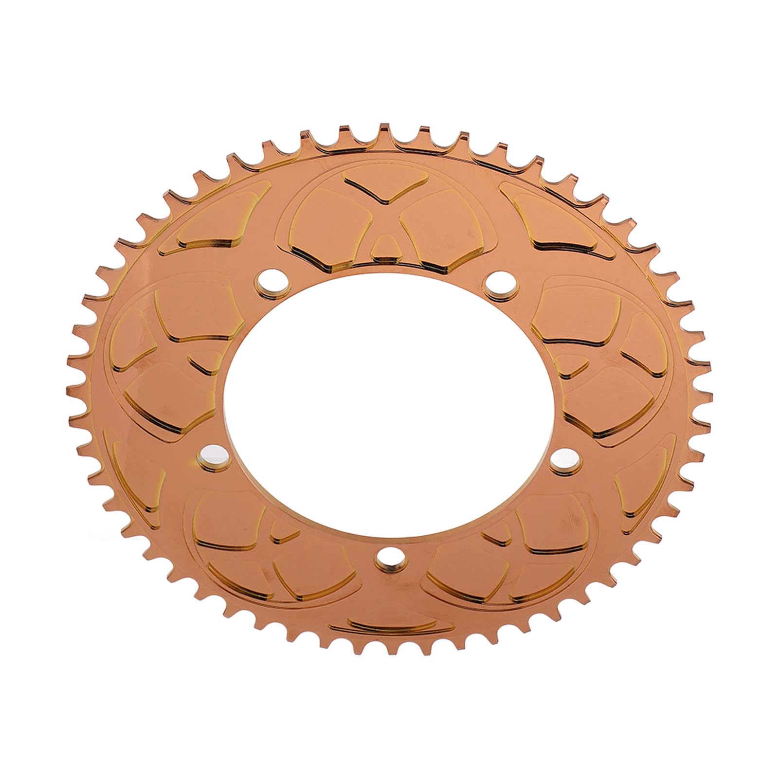 Vbestlife 54T Bicycle Chainring - 130BCD Single Disc Chainring with Positive/Negative Teeth for Folding Bikes & Road Bikes | Durable Bike Crankset Replacement for Smooth Cycling Performance
