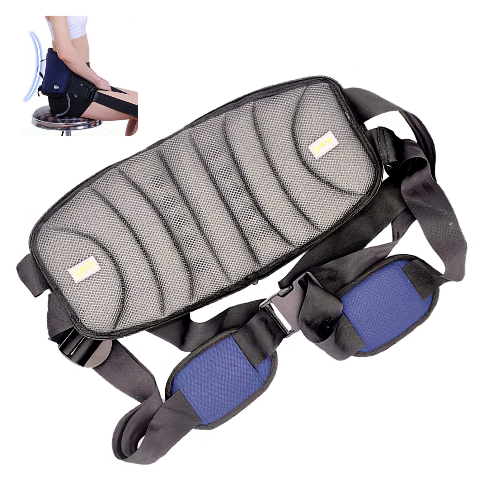Jabroyee Adjustable Posture Corrector Belt - Comfortable Back Brace for Humpback Correction, Sports & Fitness | Improve Sitting Posture, Ideal for Office, Gym & Home Use