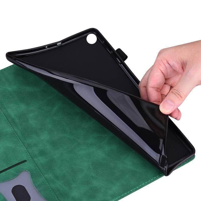Premium PU Leather Wallet Stand Case for iPad Pro 12.9 (2021 Model) - Perfect for Home, Office & Travel Protection