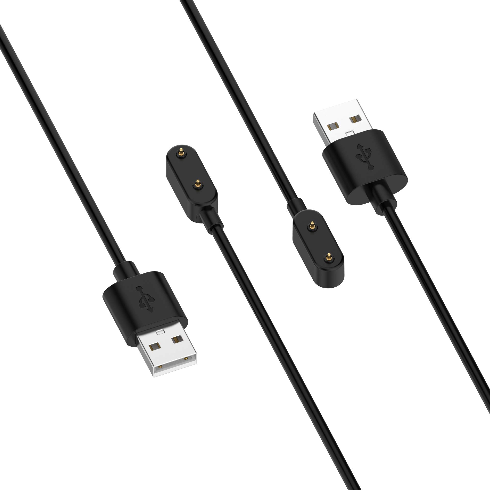 Original Title: Huawei Watch Fit Charger - 3.3ft USB Charging Cable & Dock Compatible with Huawei Watch Fit/Band 6/Honor Band 6/Watch EX (Black+Black) - Perfect for Home, Office & Travel Use