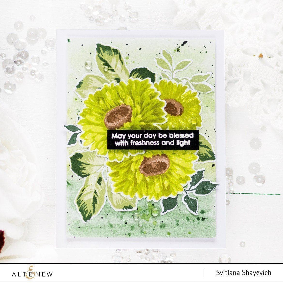 Premium Olive Green Crisp Dye Ink for Stamping, Scrapbooking & Card Making - Acid-Free, Fast-Drying, Vibrant Color for Paper Crafts and DIY Projects