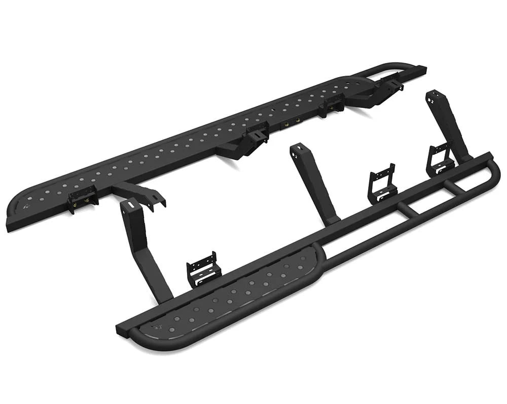 Flatline Van Co Side Steps for 2007-2023 Mercedes Sprinter Van & 2021-2023 Winnebago Revel - Heavy Duty Running Boards for Easy Entry & Outdoor Adventures
