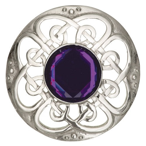 Vintage Culloden Plaid Brooch - Scottish Tartan Clan Pin for Women & Men | Perfect for Kilts, Scarves, Jackets & Celtic Fashion Accessories