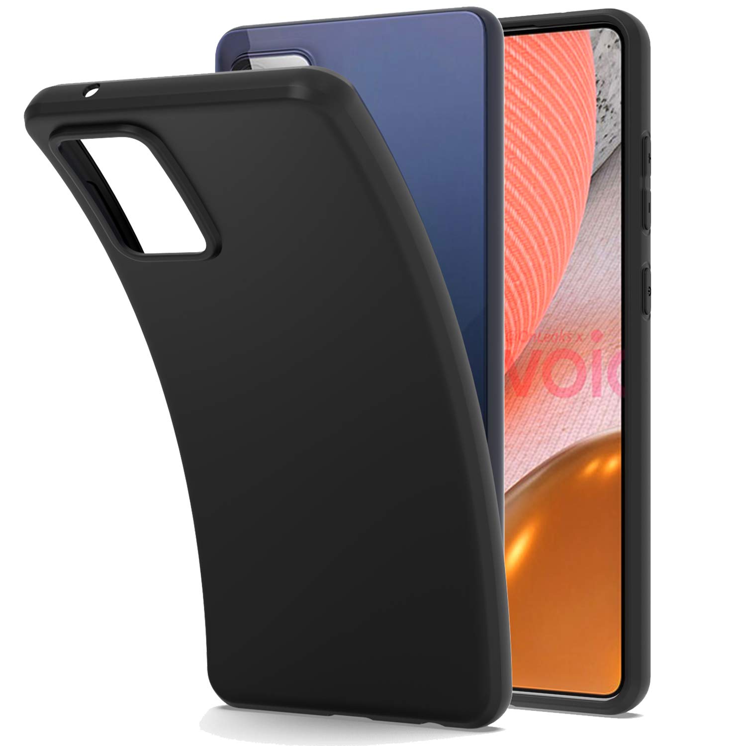 Slim TPU Case for Samsung Galaxy A52 - Black | Durable Protection