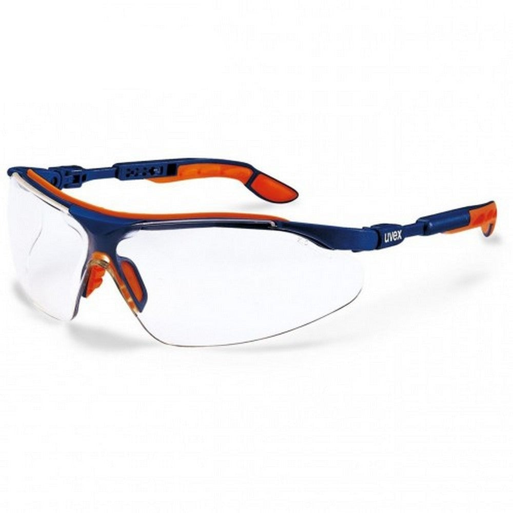 Uvex I VO Clear Safety Glasses 9160 265 - ANSI Z87.1 Certified Protective Eyewear for Construction, Woodworking & Lab Work