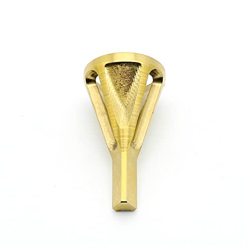 1PCS High-Quality Stainless Steel Drill Chuck Deburring & External Chamfer Tool - Efficient Burr Remover for Drill Bits | Perfect for Metalworking, Woodworking & DIY Projects