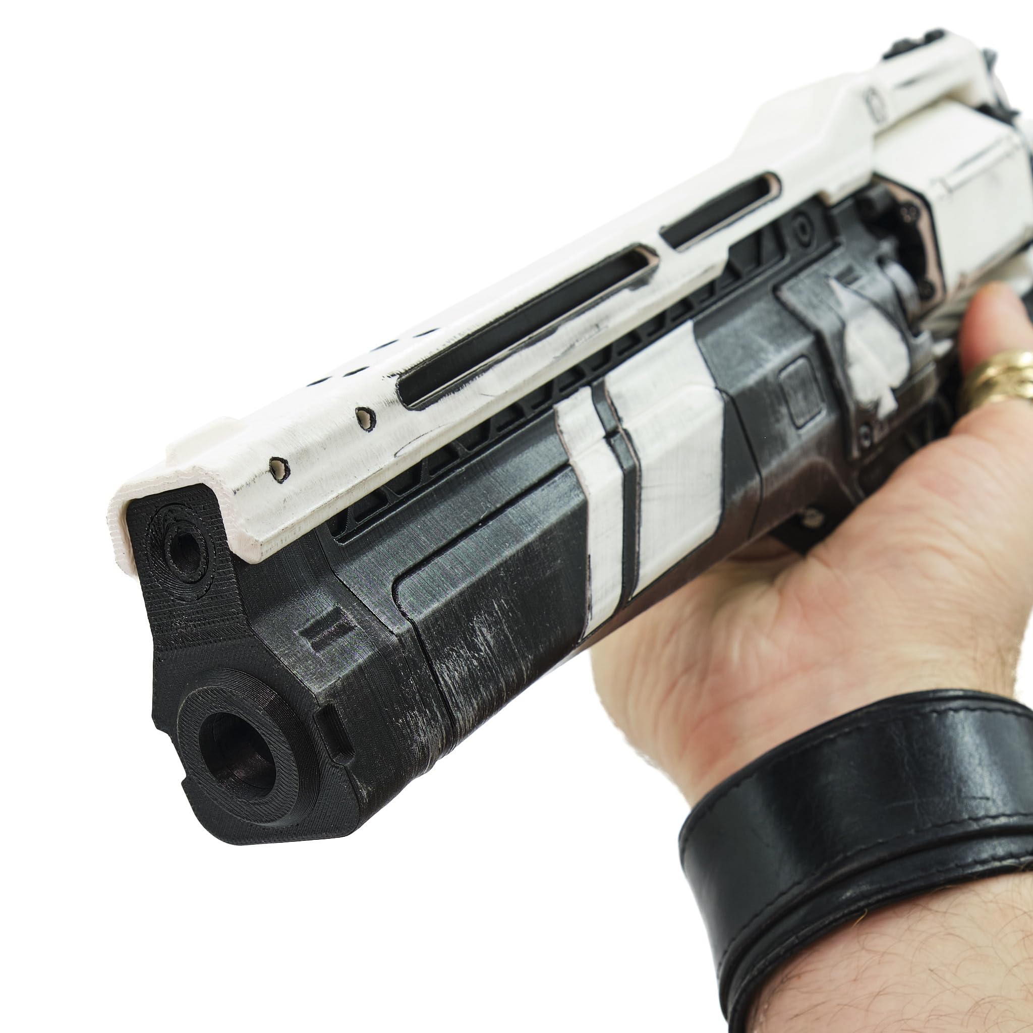 Ace of Spades Hand Cannon for Destiny 2 | Battle-Scarred Finish | No Stand Included | Perfect for PvP & PvE Gameplay