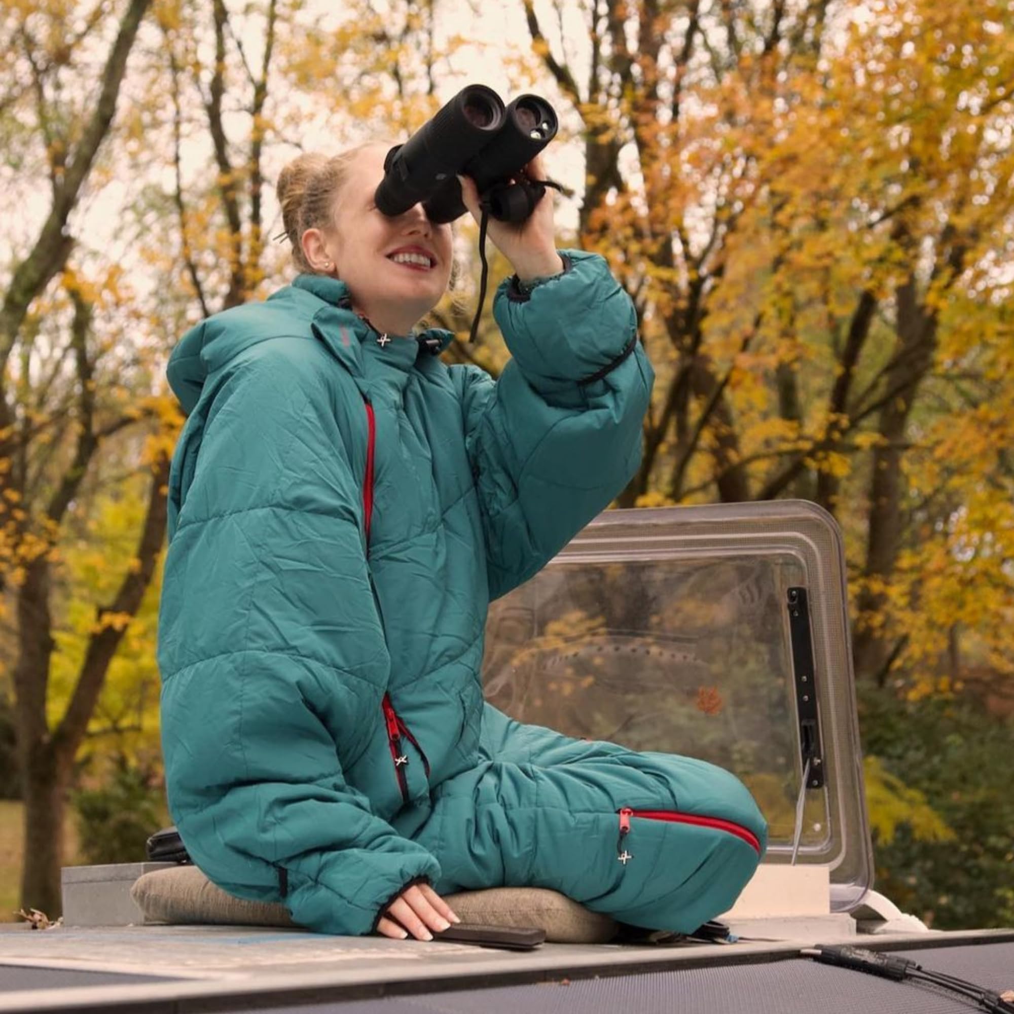 Selk'bag Original Wearable Sleeping Bag for Adults - Waterproof & Insulated Camping Sleeping Bag Suit for Hiking, Backpacking, Travel - Perfect for Outdoor Adventures & Cozy Indoor Lounging