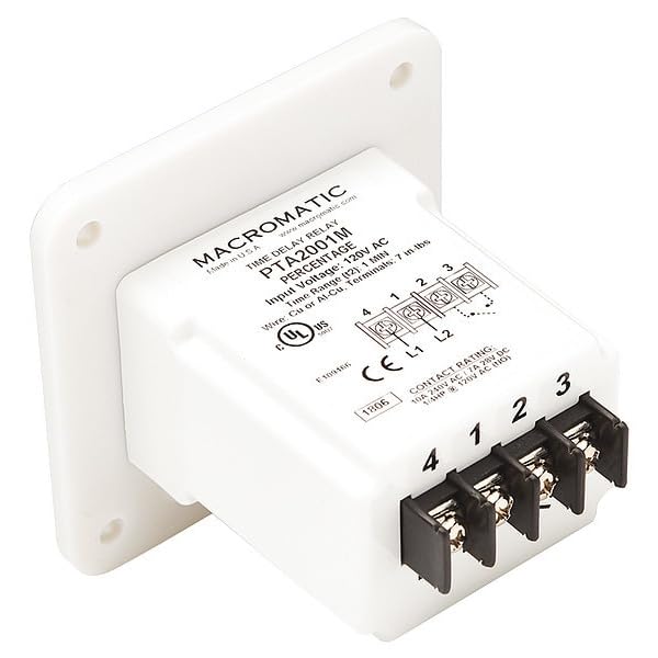 Macromatic Percentage Cycle Timer 10A, 3-1/2