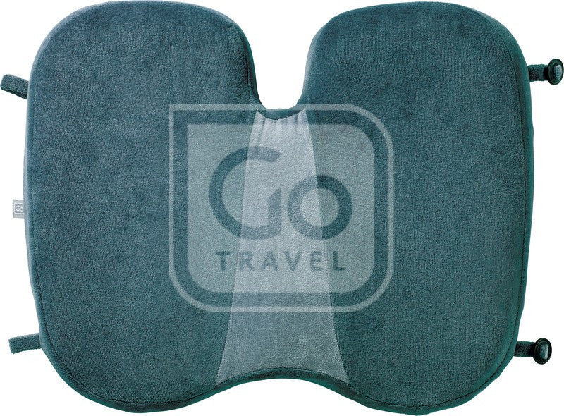 Go Travel Memory Soft Seat Cushion - Comfortable & Portable for Airplane, Car, Office & Home Use