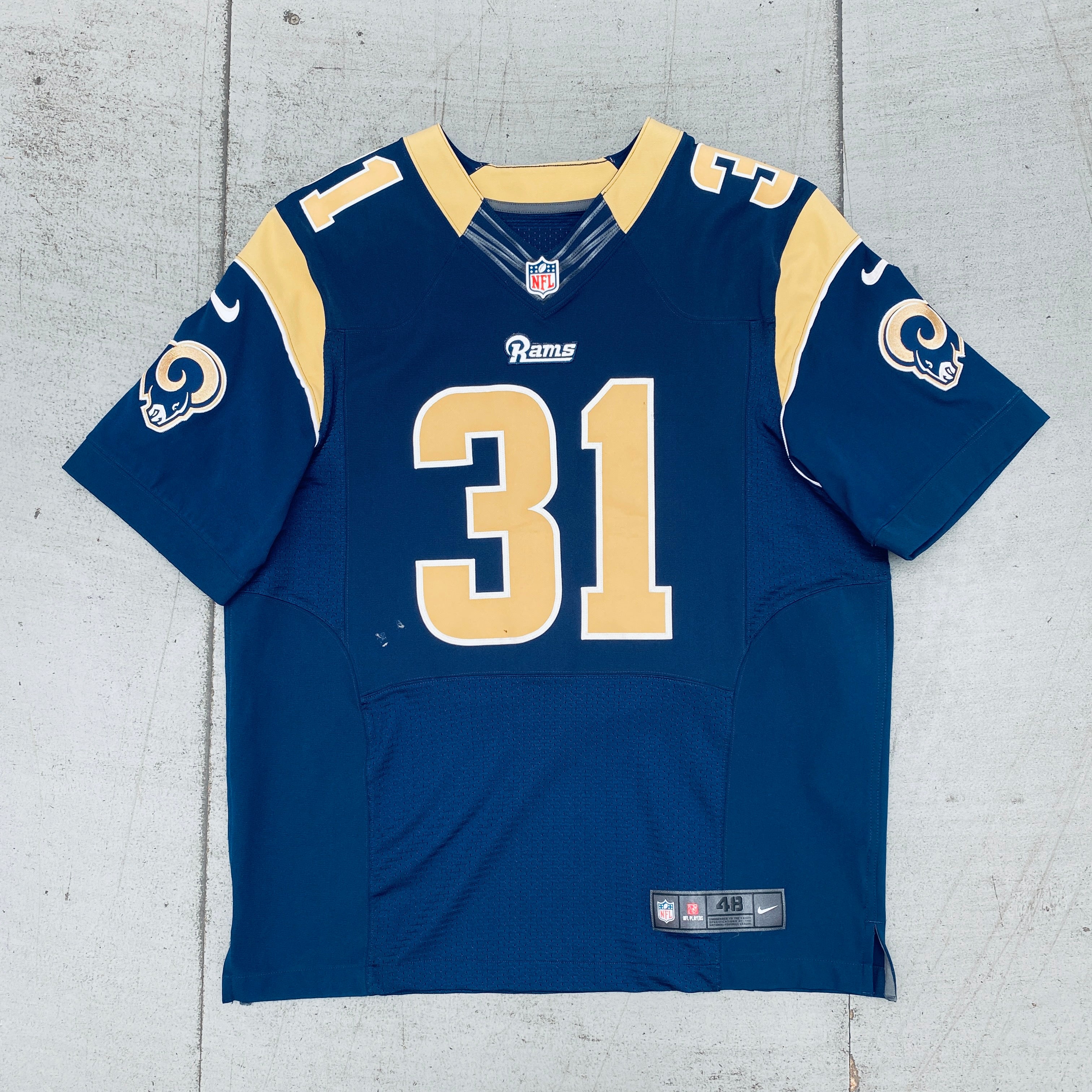 St Louis Rams Cortland Finnegan 2012/13 Stitched NFL Jersey (XL) - Authentic Football Fan Gear for Game Day & Sports Collectibles