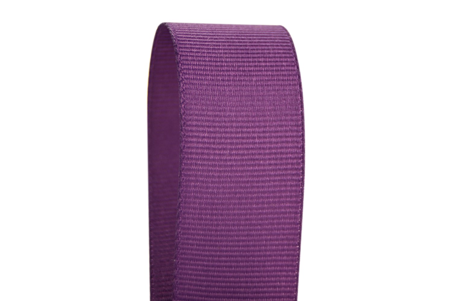 Ribbon Bazaar 7/8 Inch Solid Grosgrain Ribbon - 50 Yards Amethyst Purple 100% Polyester Craft Ribbon for Gift Wrapping, DIY Projects, Hair Bows & Party Decorations