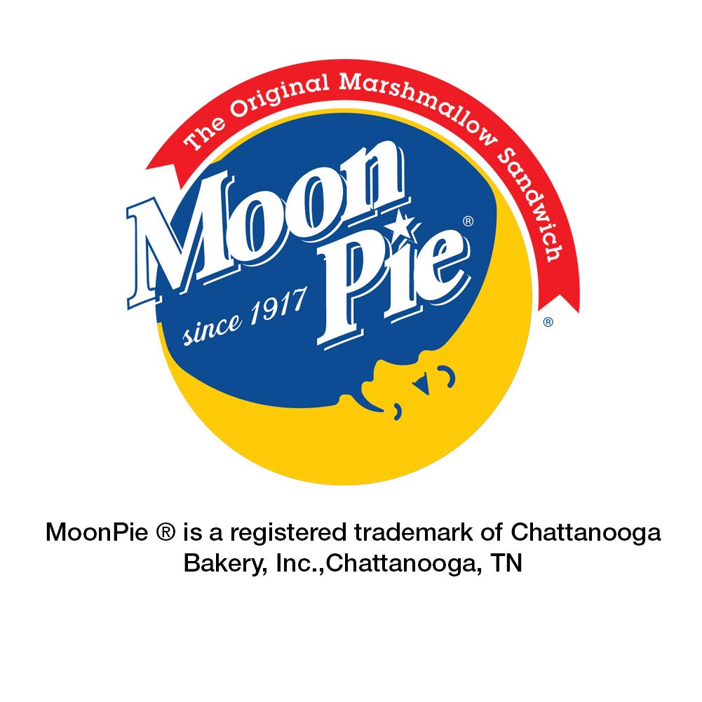 Nerdy Moon Pi MoonPie Kitchen Refrigerator Magnet - Funny Science Geek Decor for Fridge, Locker & Office - Perfect Gift for Math Lovers & Teachers
