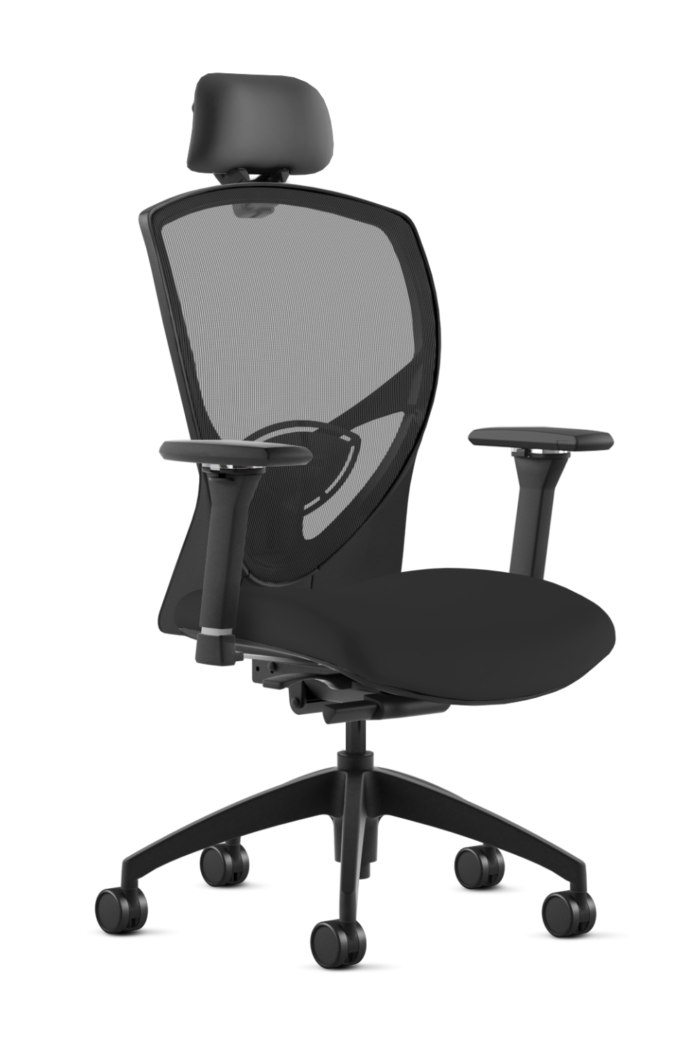 9 to 5 Theory 2180 High Back Ergonomic Office Chair with Adjustable Headrest & Seat Slider - Comfortable Task Chair for Long Hours Computer Work, Home Office & Gaming Setup
