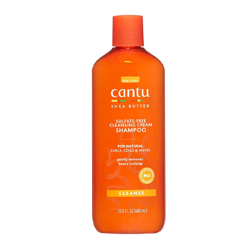 Cantu Cleansing Cream Shampoo for Natural Hair - Sulfate Free & Moisturizing - Perfect for Curly, Coily & Dry Hair Care Routine