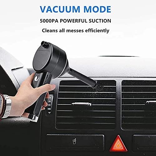 Electric Air Blower for Keyboard Cleaning - Cordless Compressed Air Duster for PC, Laptop, Electronics - Perfect for Home Office, Gaming Setup & Computer Maintenance