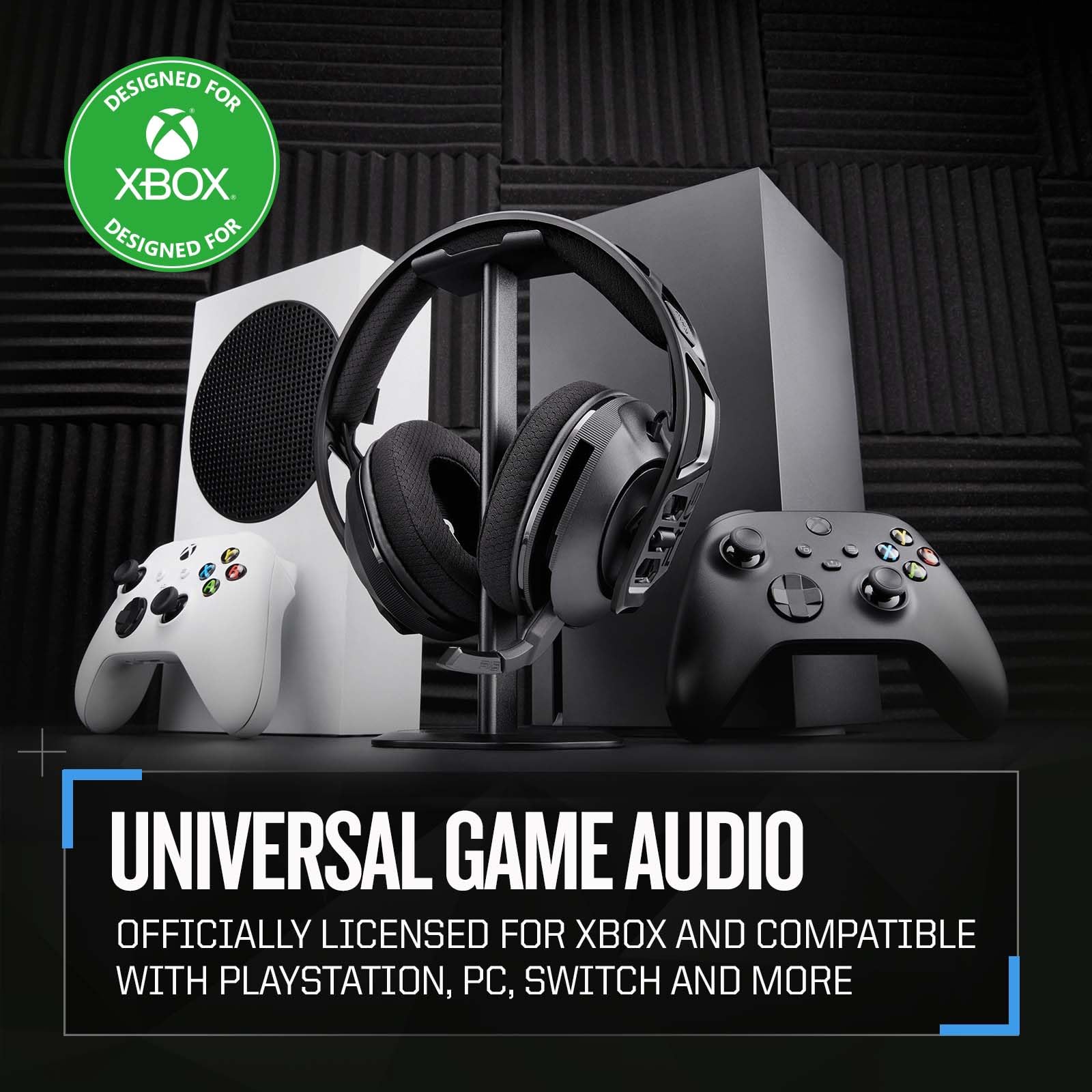 RIG 600 PRO HX Dual Wireless Gaming Headset with Bluetooth - Compatible with Xbox Series X|S, Xbox One, PS4, PS5, Nintendo Switch, PC & Mobile - Immersive Sound for Gaming, Streaming & Online Meetings