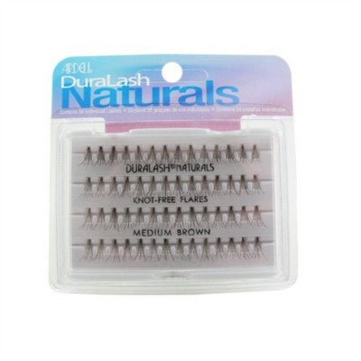 Ardell Naturals Medium Brown False Eyelashes - Natural Look for Everyday Wear, Parties & Special Occasions