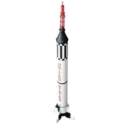 Estes Mercury Redstone Rocket Kit - High-Performance Model Rocket for Hobbyists & STEM Education | Outdoor Launching & Space Exploration Fun
