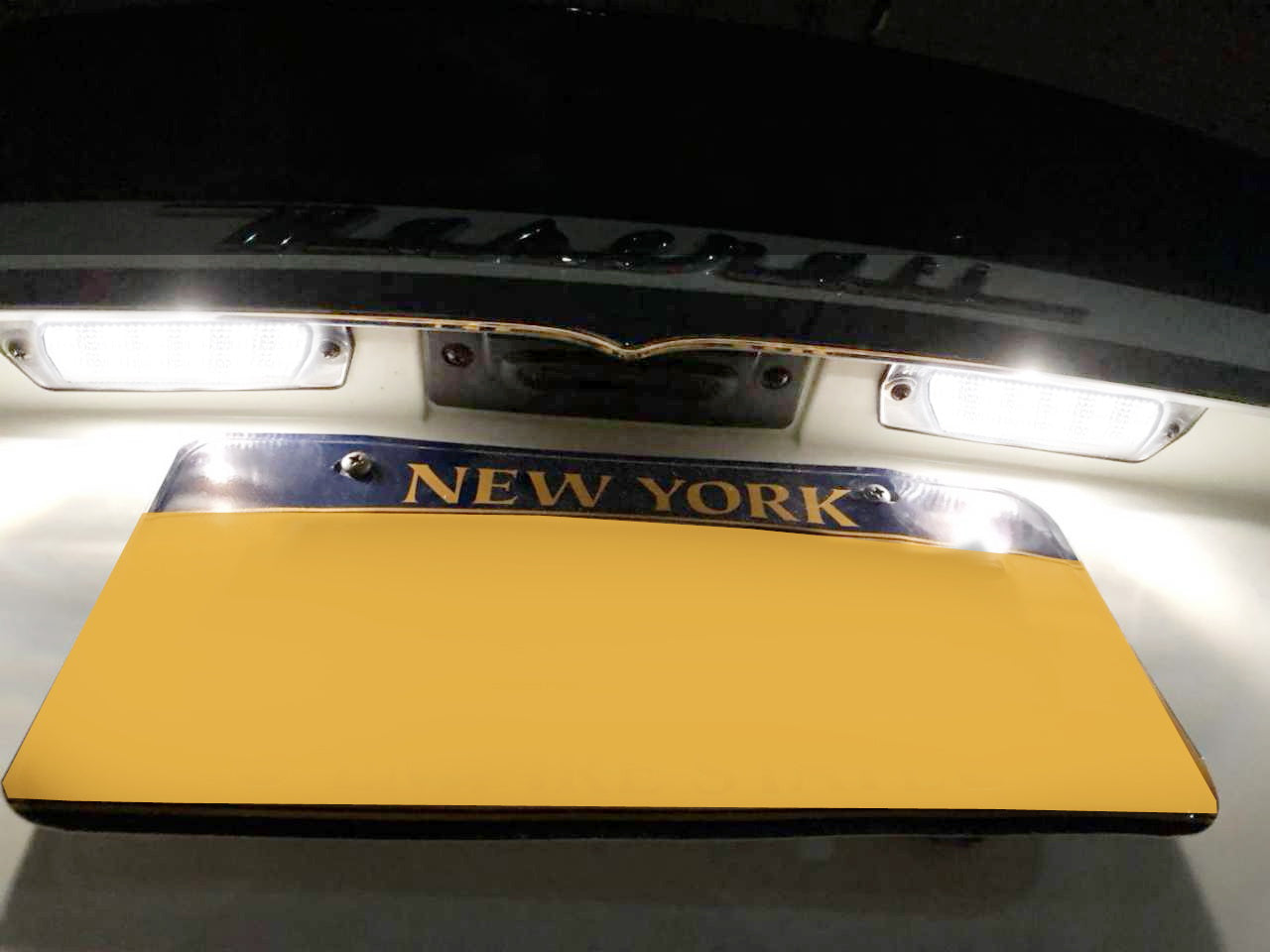 18 SMD LED License Plate Lights for Maserati 4200 GT Coupe/Spyder & GranTurismo - Super Bright White Light, Easy Installation, Waterproof - Perfect for Night Driving & Car Customization