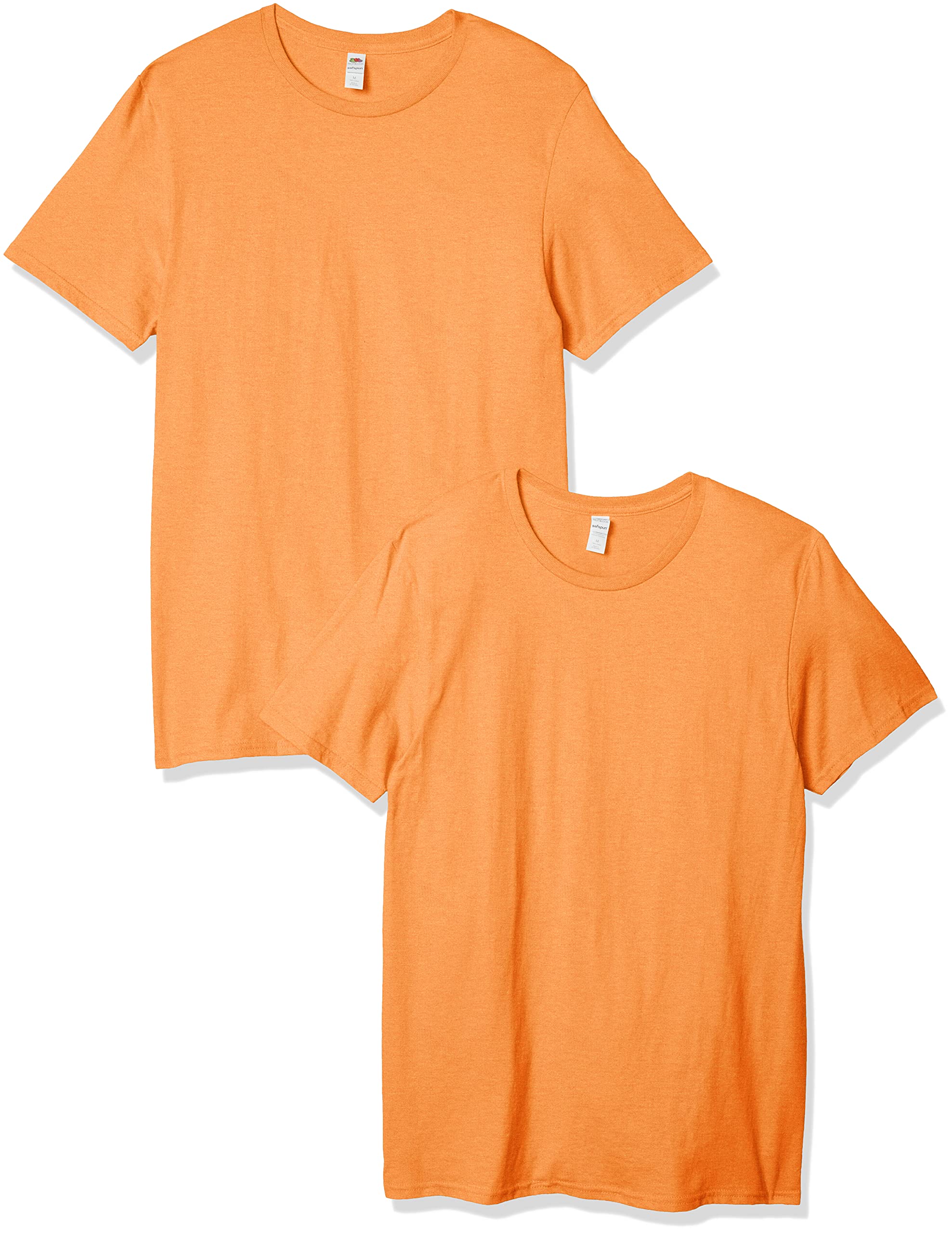Fruit of the Loom Men's Lightweight 100% Cotton Crew Neck T-Shirts Multipack - 3 Pack Soft Breathable Undershirts for Everyday Wear, Work & Casual Outfits
