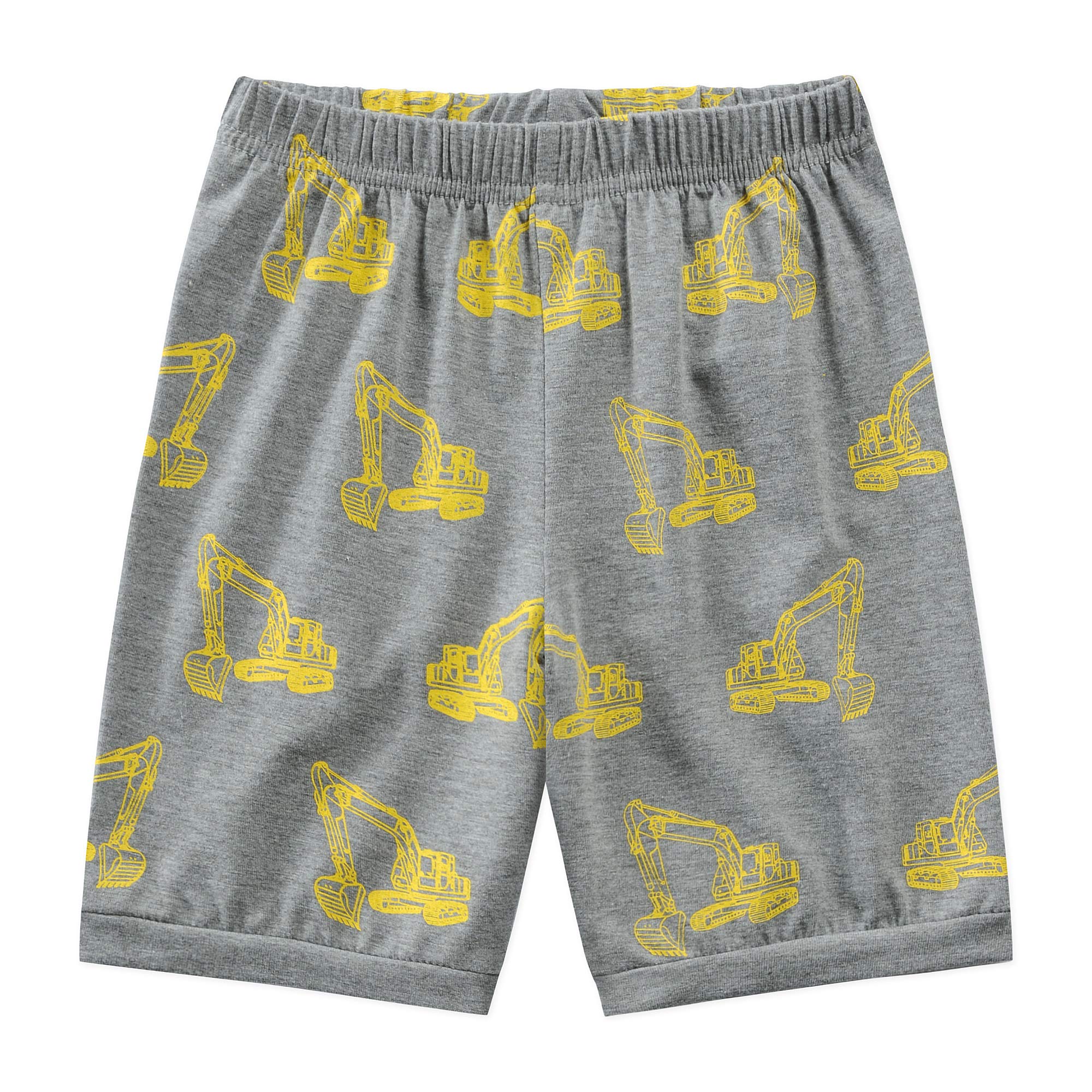 **Monster Truck Toddler Pajamas Set - Cotton Boys' Summer Sleepwear Shorts & Top for Kids | Perfect for Bedtime & Playtime**