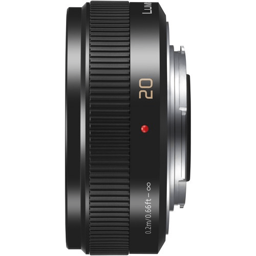 Panasonic Lumix G 20mm f/1.7 II ASPH Prime Lens for Mirrorless Cameras - Black | Wide Aperture for Low Light Photography & Portrait Shooting | Perfect for Travel, Street & Everyday Photography
