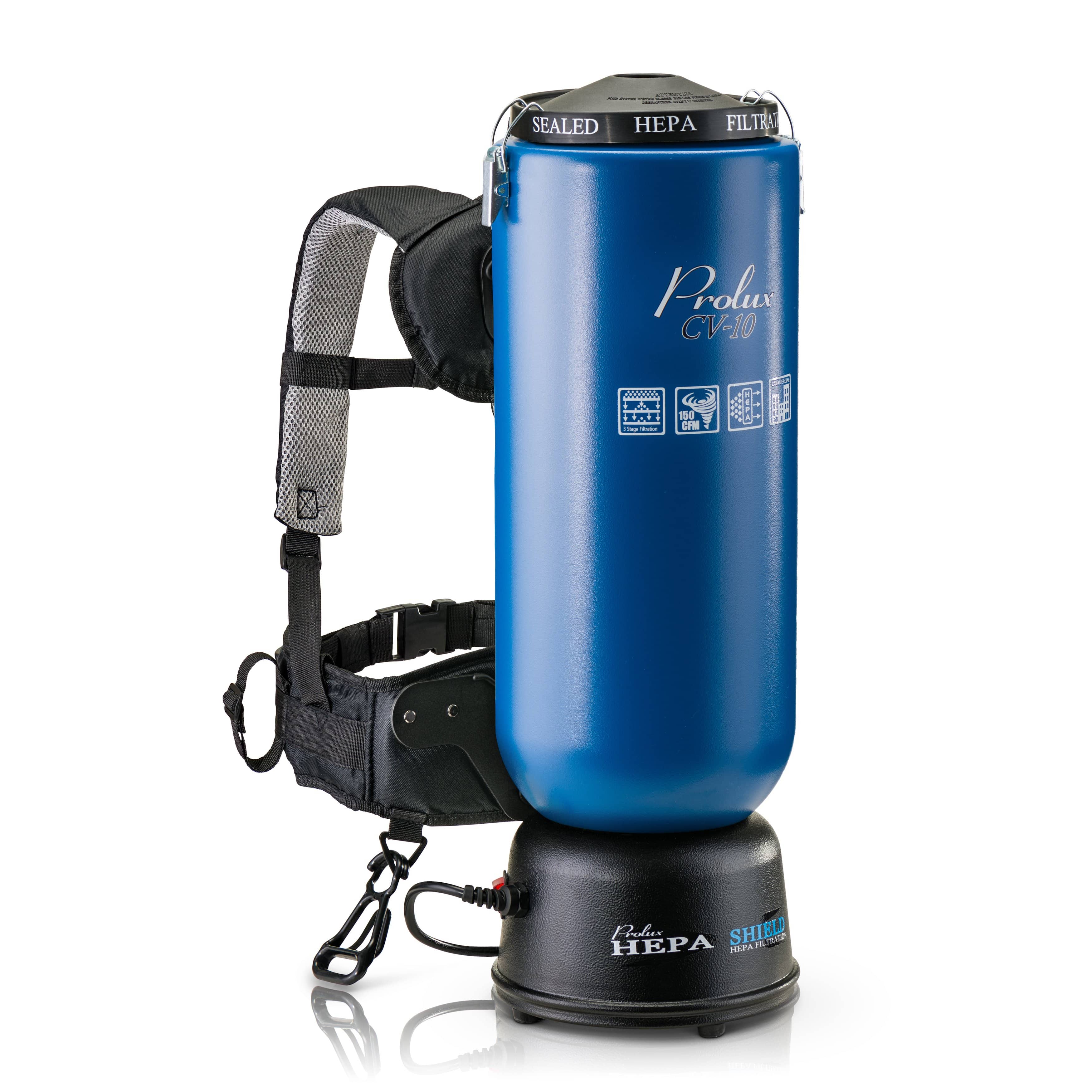 Prolux 10qt Commercial Backpack Vacuum - Most Powerful Demo Model with 5-Year Warranty | Ideal for Office Cleaning, Hotel Maintenance & Industrial Use
