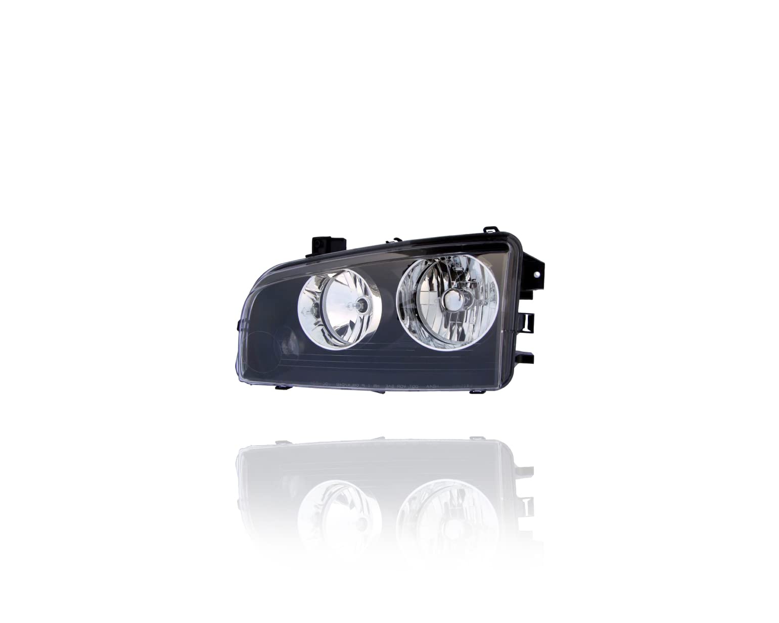 Dodge Charger Headlight Assembly Replacement for 4806165AF - Compatible with 2006-2006 Models (Pre-11/08/06 Production) - Left Driver Side - High-Performance Cooling Direct Design - Perfect for Night Driving & Auto Restoration Projects