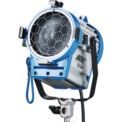 ARRI 650W Plus Tungsten Fresnel Light - 120V/240V Dual Voltage Studio Lighting for Film & Video Production - Perfect for Professional Cinematography and Photography Sets