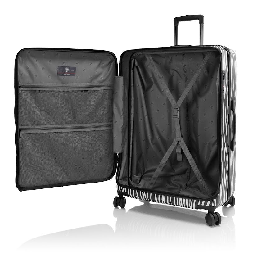 Heys EZ Fashion 3 Piece Luggage Set - Lightweight Spinner Suitcase with TSA Lock, Carry On & Checked Luggage for Travel, Business Trips & Vacations