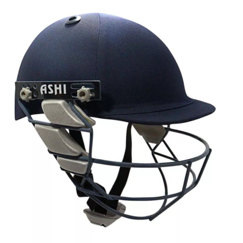 Ashi Match Classic Steel Cricket Helmet - Lightweight Protective Headgear for Cricket Players - Perfect for Practice, Training & Professional Matches