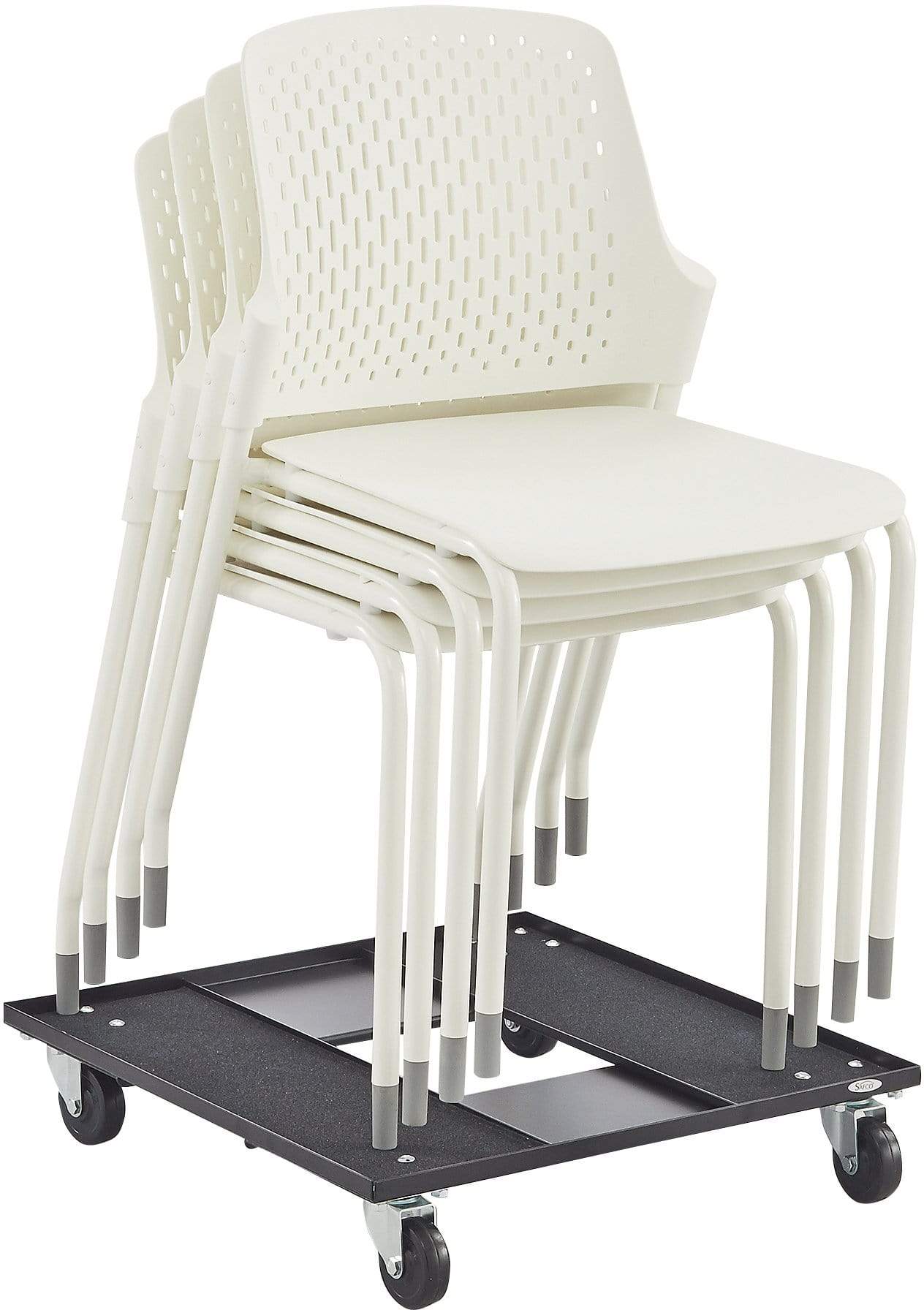 Safco Next Stack Chair 4-Pack [4287] - Durable Stackable Chairs for Office, Classroom, Conference & Event Seating