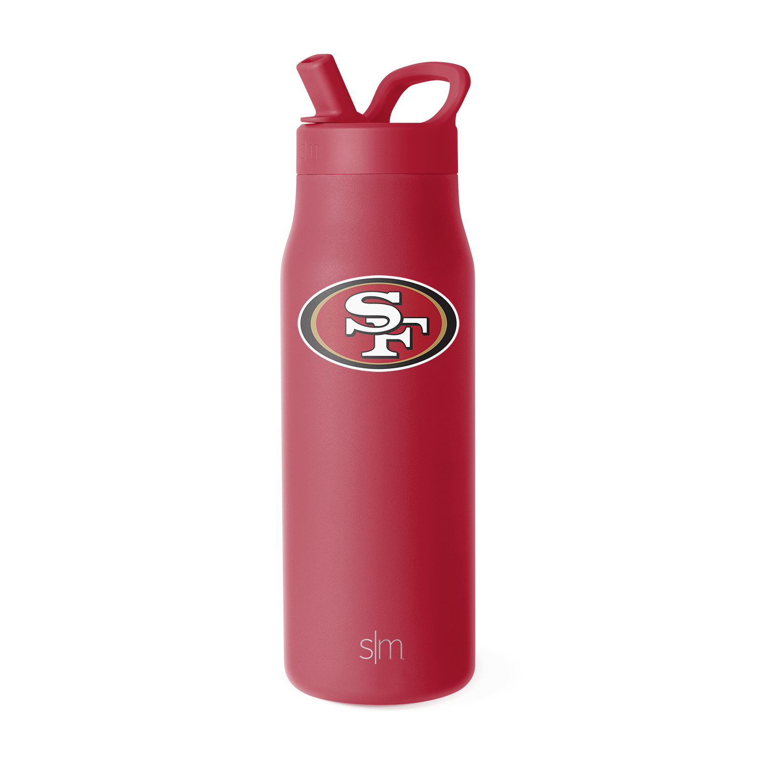 NFL Insulated Tumbler with Manual Straw Lid - 20oz Stainless Steel Water Bottle for Sports Fans, Gym, Work & Outdoor Activities