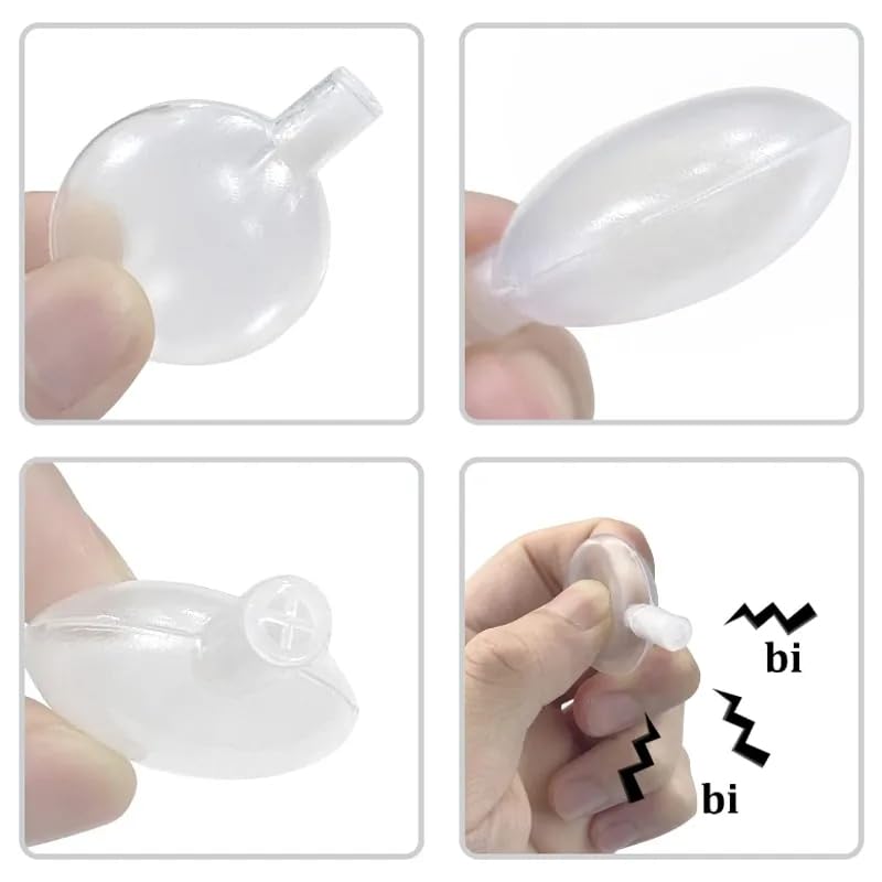 50 Pcs 35mm Squeakers for Dog Toys - Pet Toy Repair Parts, Replacement Noise Makers for Puppy Chew Toys - Perfect for DIY Pet Toy Fixes and Interactive Playtime