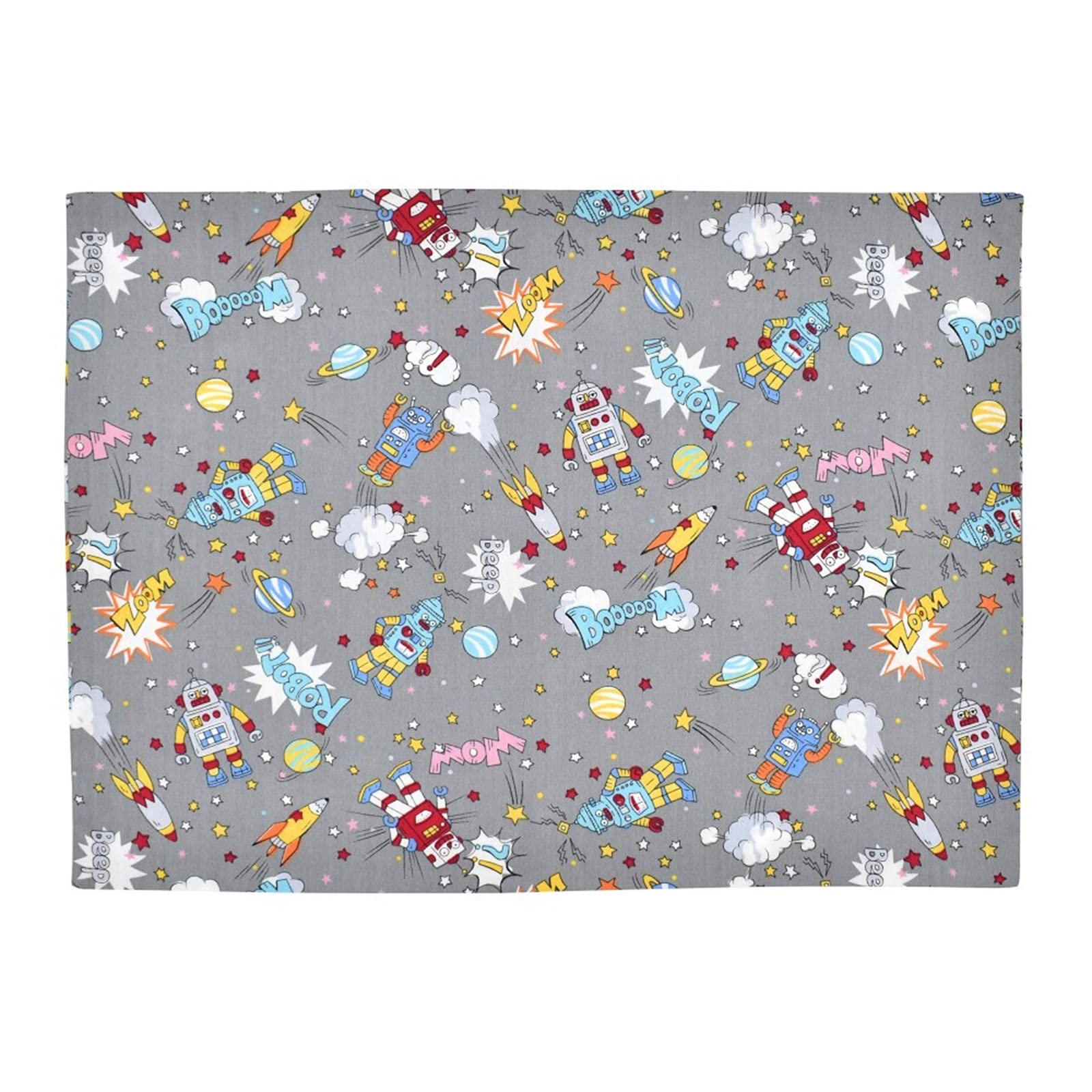 Organic Cotton Toddler Pillowcase - Soft Baby Pillow Cover with Envelope Closure for Boys & Girls | Travel & Nursery Sleeping Essentials for Kids
