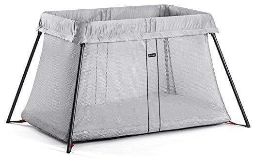 BabyBjorn Travel Crib Light - Portable & Lightweight Baby Playpen with Fitted Sheet - Perfect for Travel, Home & Outdoor Use