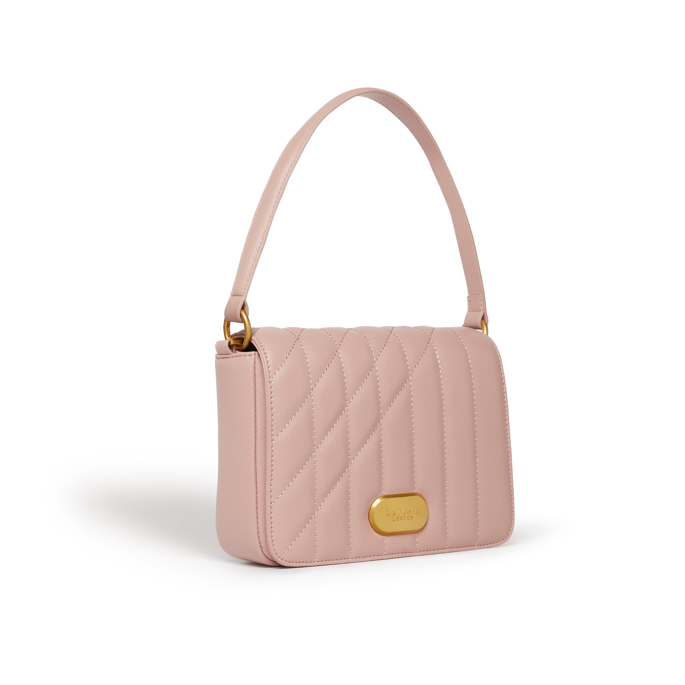 Vegan Leather Shoulder Bag for Women - Stylish Pink Crossbody Purse | Perfect for Work, Travel, and Everyday Use