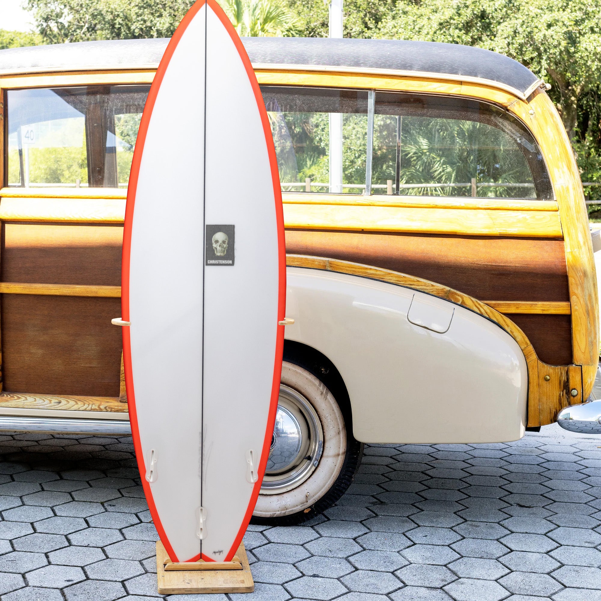 Christenson Ocean Pro 3 6'0 Surfboard with FCS II Fin System - High Performance Shortboard for Waves 2-8ft, Perfect for Beach Surfing & Coastal Adventures