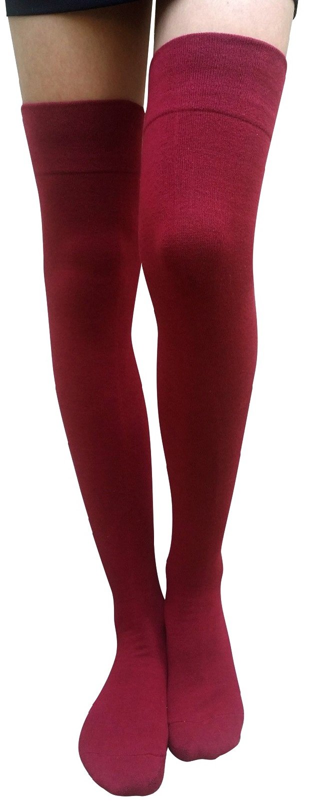 Women's Thigh High Socks - Over The Knee Stockings, Elegant & Sexy Stretchable Socks for Women, Perfect for Cosplay, Winter Warmth & Fashion Outfits