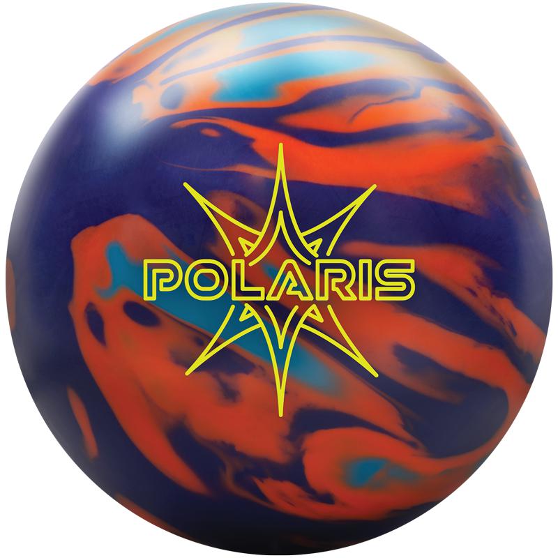 Premium Ebonite Polaris Solid Bowling Ball - Orange, Sky, Purple for Strikes & Spares | Perfect for League Play & Tournament Performance
