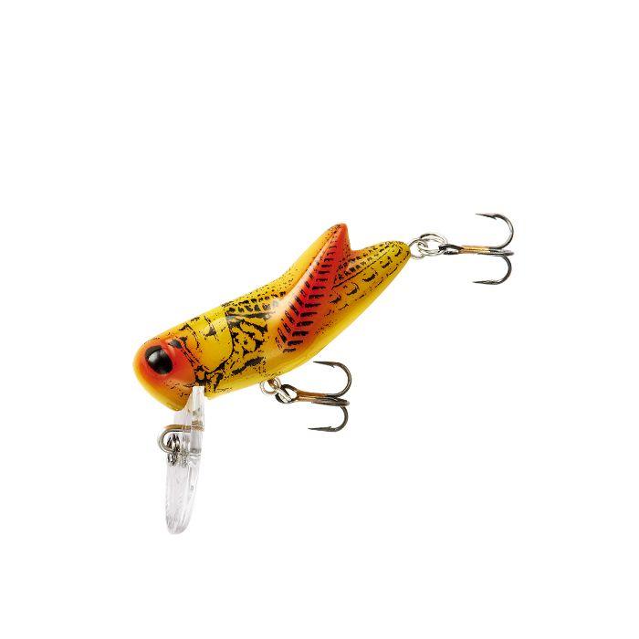 Rebel Crickhopper Crankbaits - Topwater Fishing Lures for Bass, Trout & Panfish - Realistic Frog Design for Freshwater & Saltwater Fishing - Perfect for Lakes, Ponds & Rivers