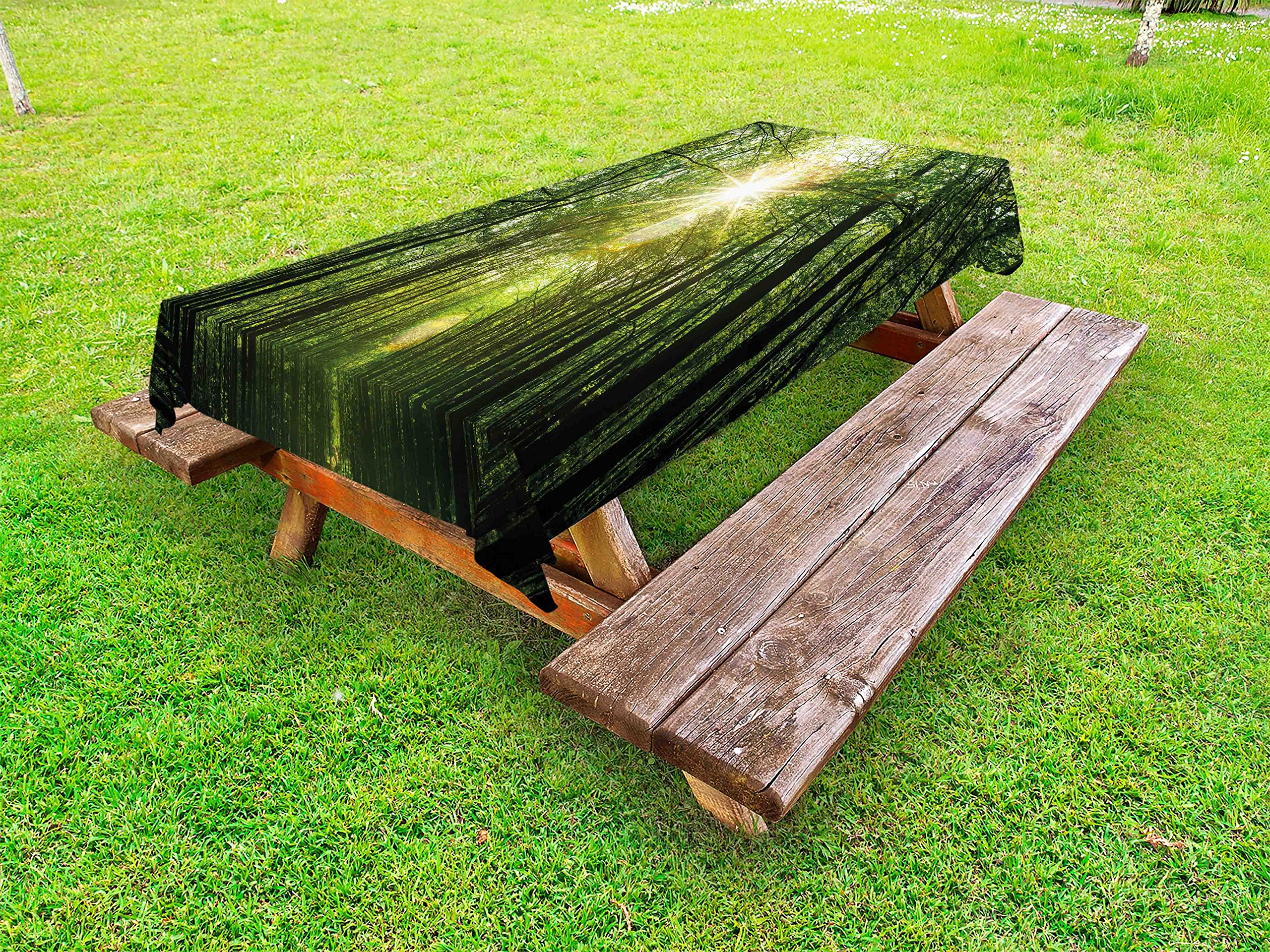 Ambesonne Waterproof Outdoor Tablecloth - 58