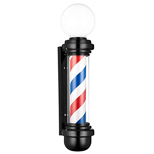 Ovovo 32-Inch Portable LED Hair Salon Sign Light - US Stock (M338D) | Perfect for Barber Shops, Beauty Salons & Hair Stylists