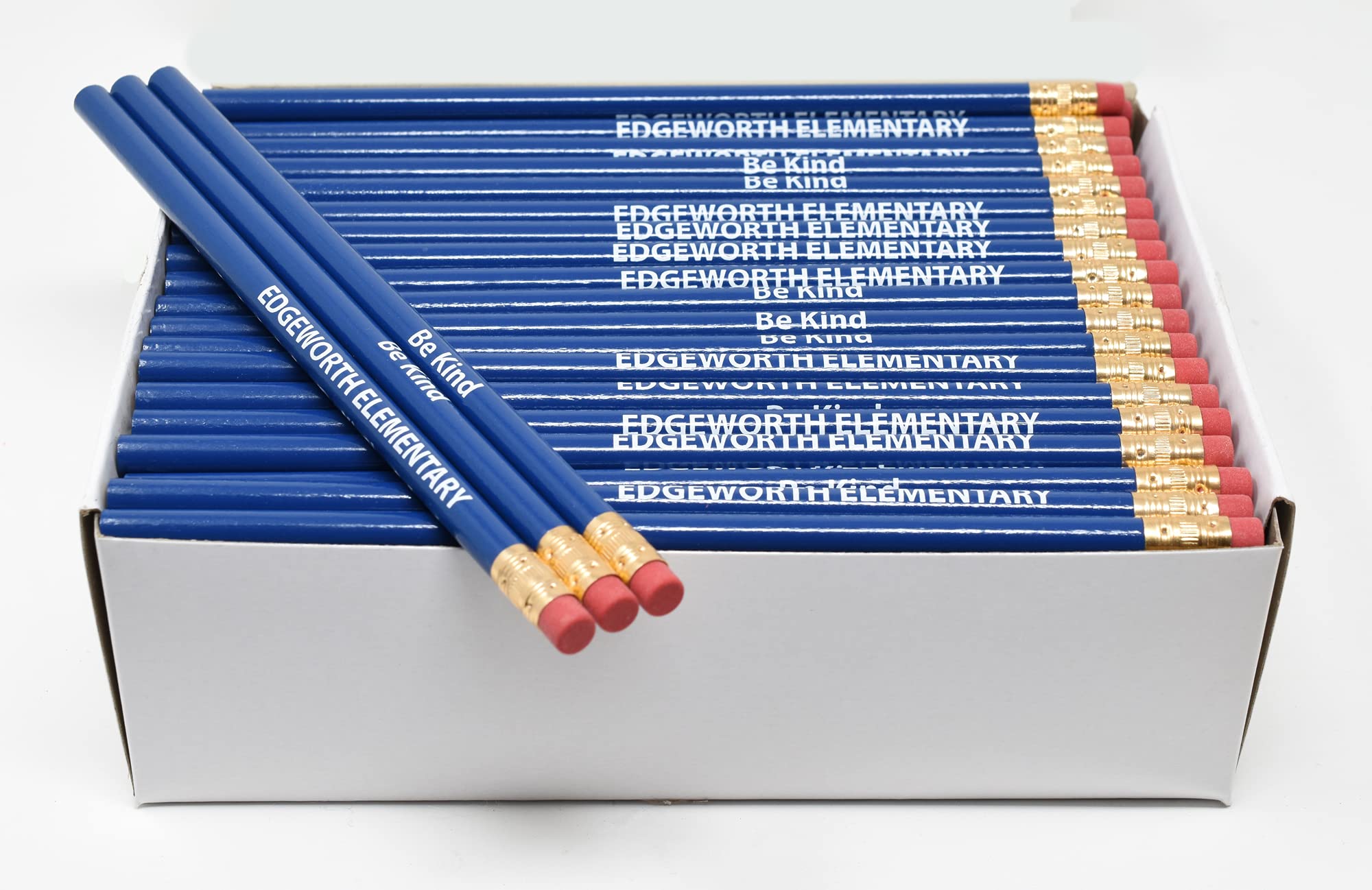 Custom Printed Round Pencils - Bulk 500 Pack for Promotional Giveaways & Office Supplies | Perfect for Branding, School Events & Corporate Gifts