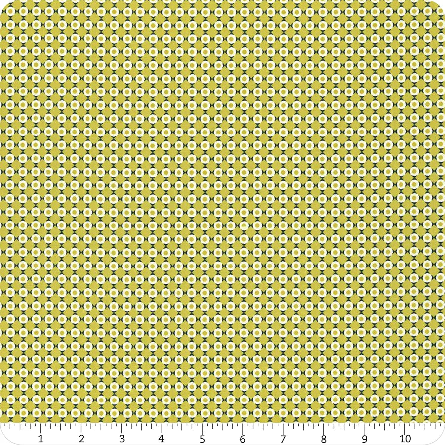 Feed My Soul by Sandy Gervais - C14556 Dots Pear Fabric - Perfect for Quilting, Home Decor & Craft Projects