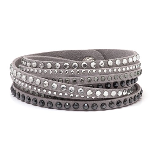 Grey with Black & White Stones